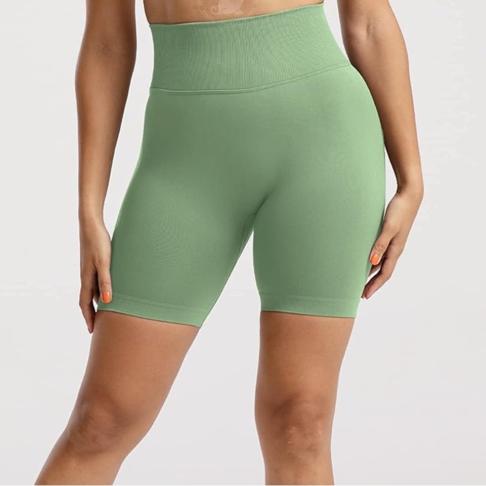 Amazon Yeoreo High Waist Scrunch Butt Biker Shorts Seamless Yoga Gym Shorts